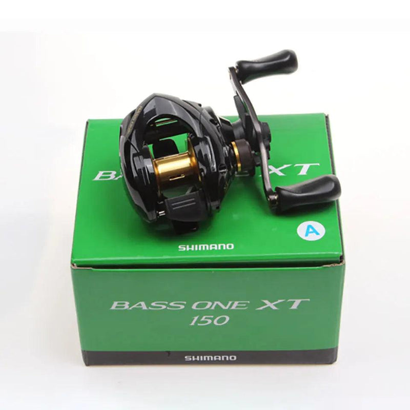 Carretilha Perfil Baixo BASS ONE XT 210g - SHIMANO