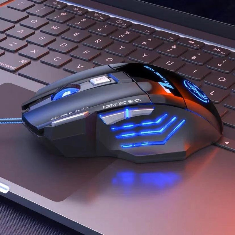 Mouse Gamer LED Laser TopGun