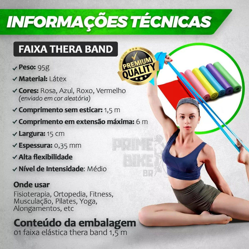 Faixa Elástica para Fisioterapia - Sua Recuperação Começa Aqui!