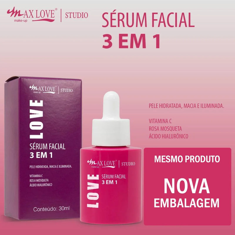 Kit Sérums Maxlove: A Rotina Completa para uma Pele Radiante