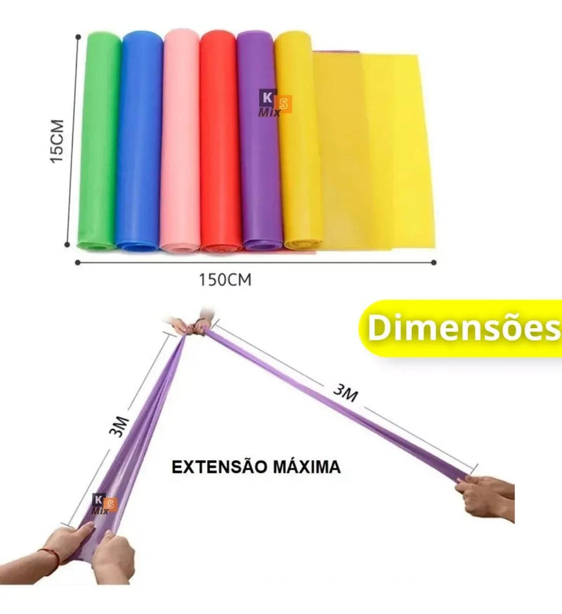 Faixa Elástica para Fisioterapia - Sua Recuperação Começa Aqui!