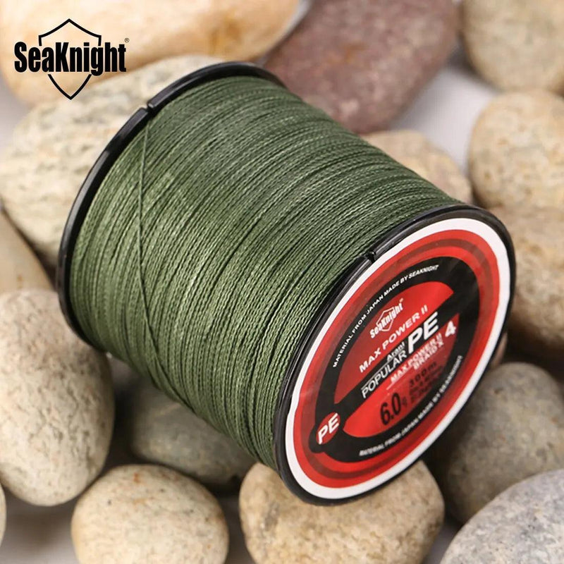 Linha de Pesca Multifilamento SeaKnight TriPoseidon Series - 300M - VERDE