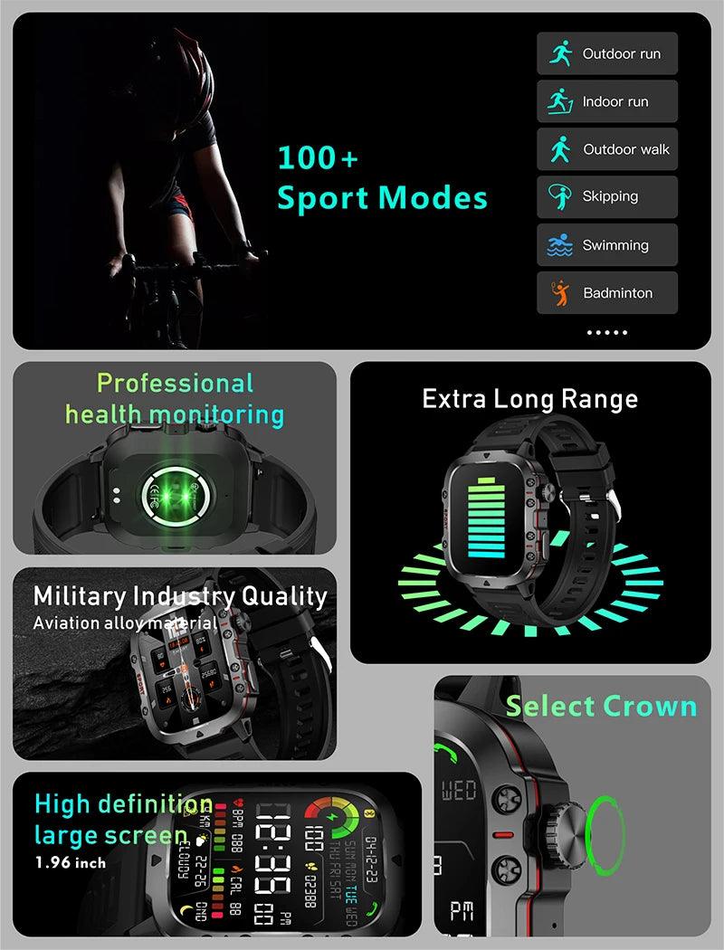 Smartwatch SmartFit Pro - Relógio Inteligente Multifuncional